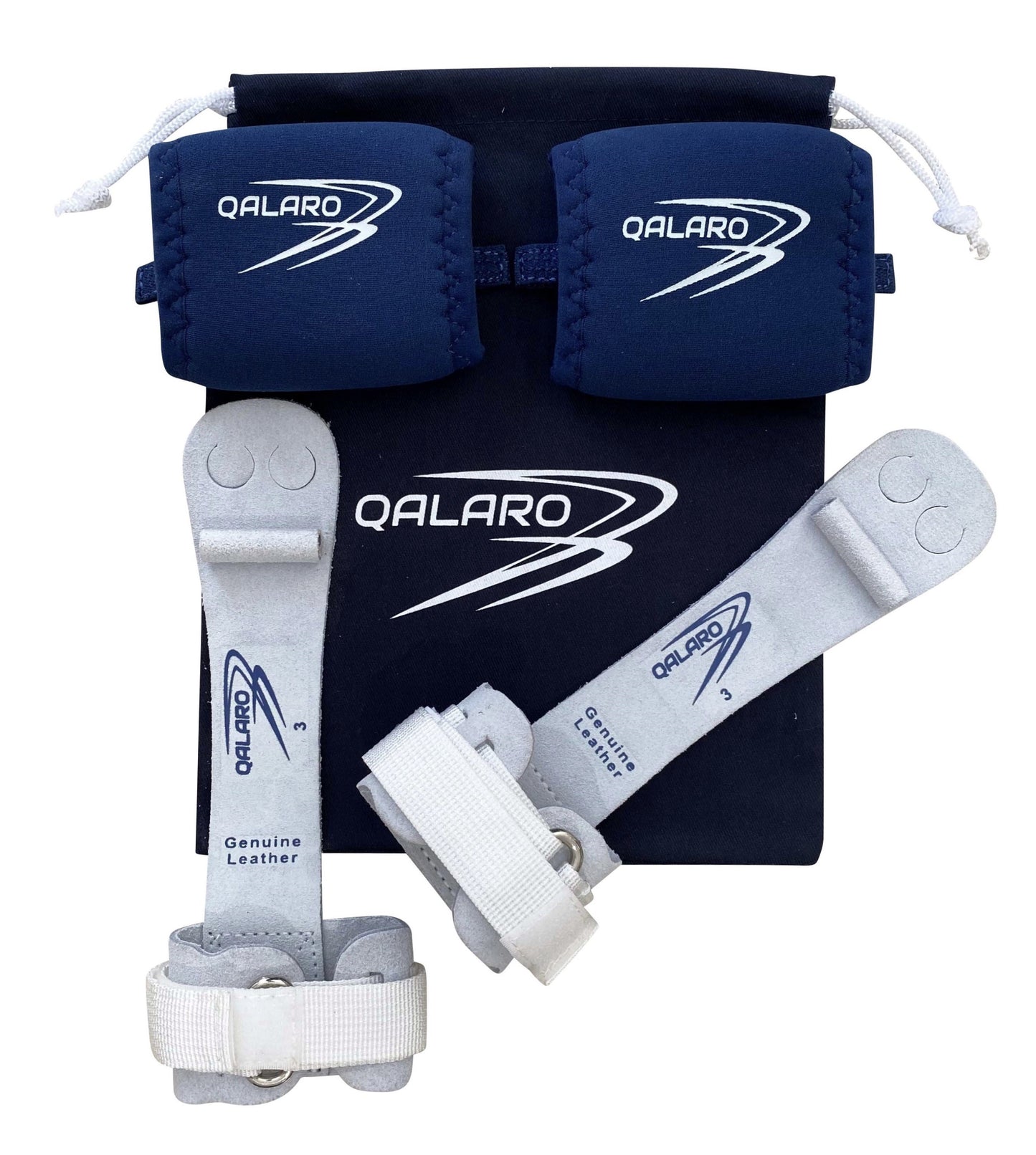 QALARO Velcro PRO Grips Set (Neoprene Wristbands)