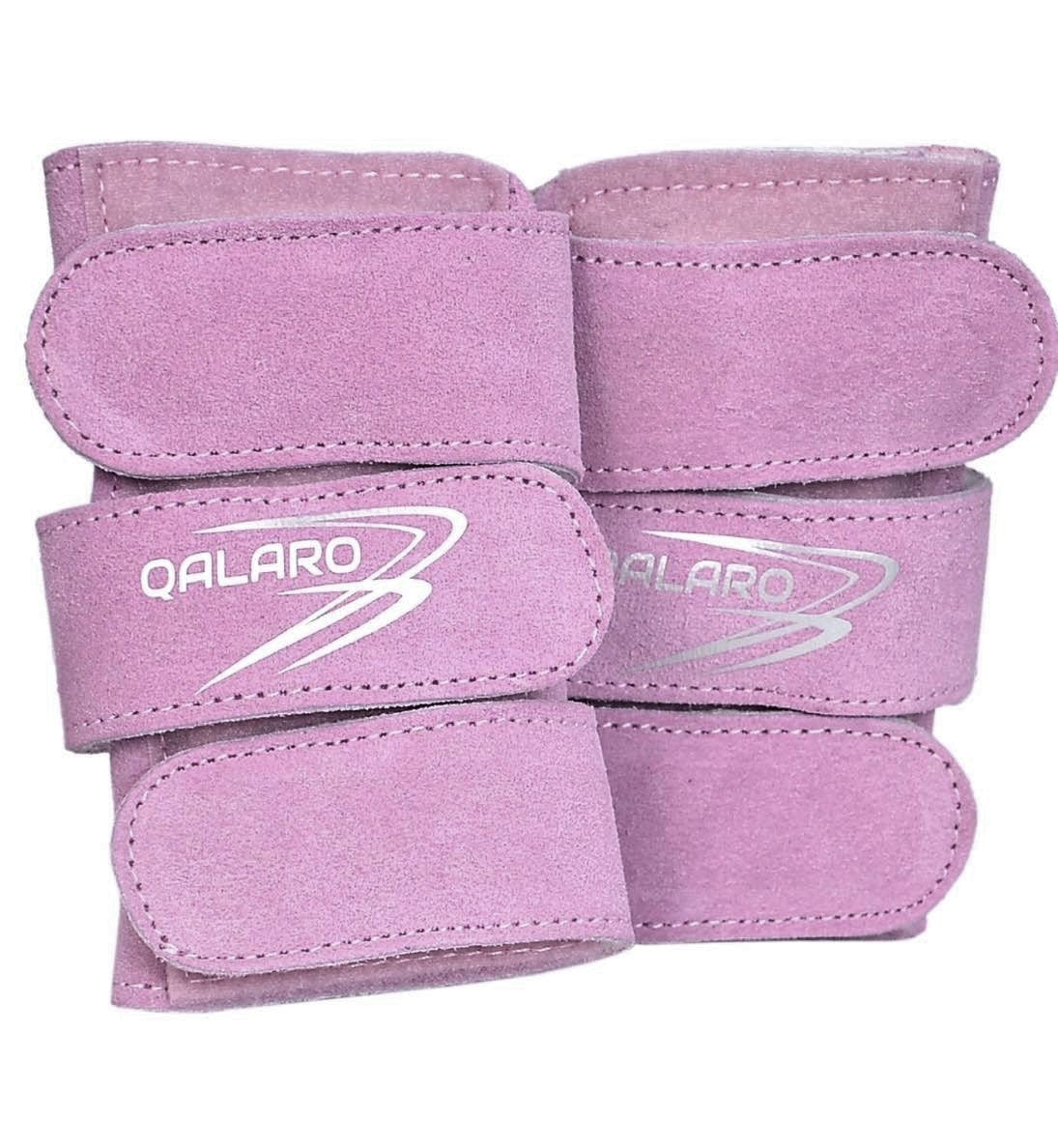 Suede Wrist Supports (Pair) - Lilac