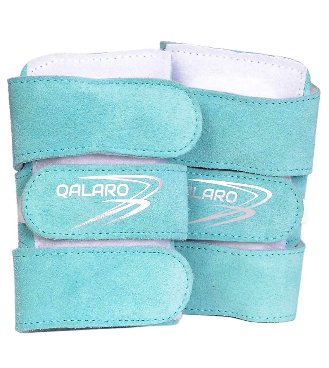 Suede Wrist Supports (Pair) - Mint