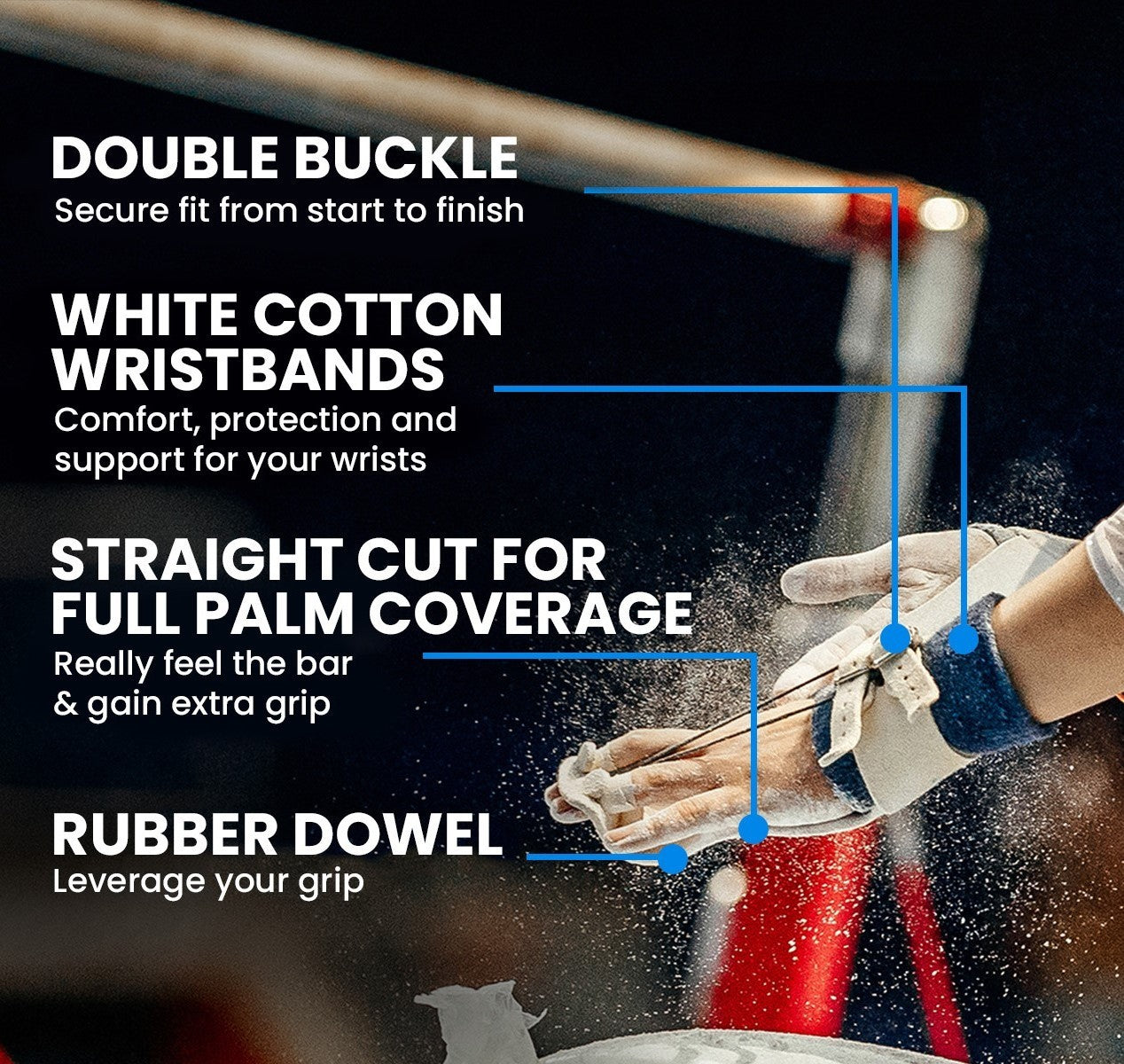 Double Buckle STAR Grips Set