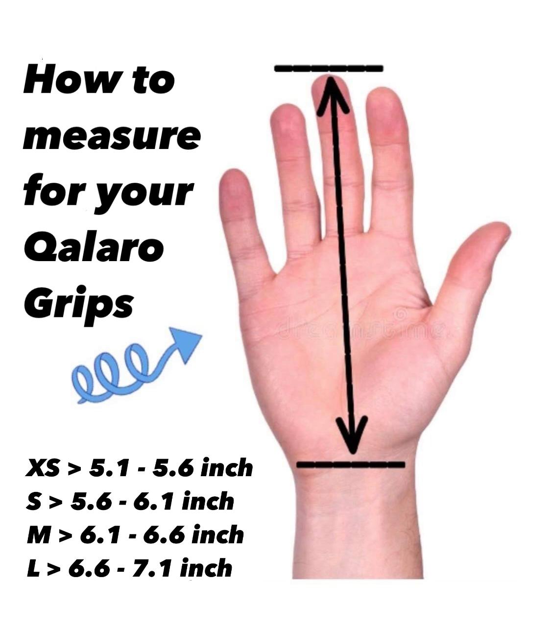 QALARO Velcro Grips for Girls Gymnastics, 10cm Wristbands and Grip Bag