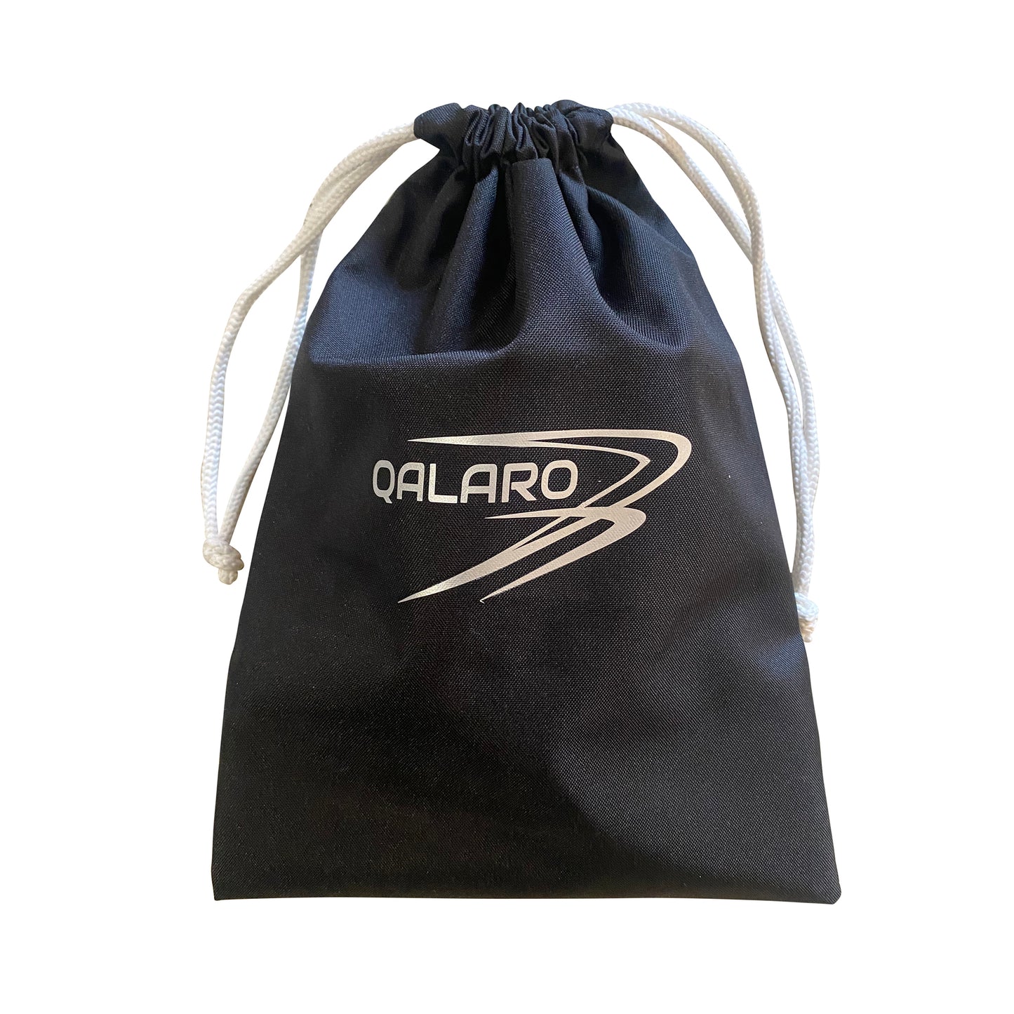 QALARO PRO Double Buckle Grips for Girl's Gymnastics with White Cotton Wristbands and Gripbag