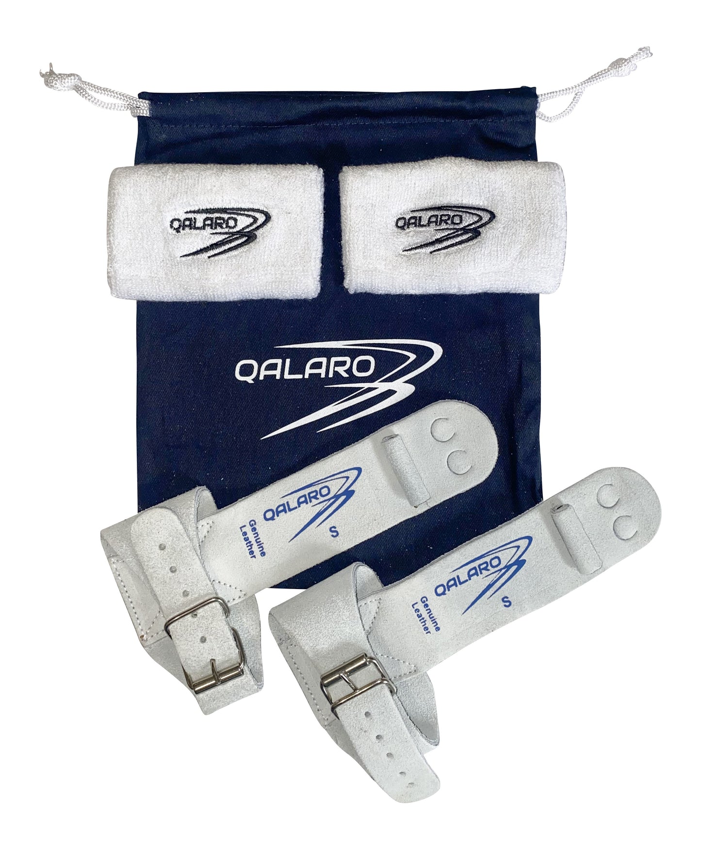 QALARO Single Buckle STRAIGHT CUT / SOFT Grips Set