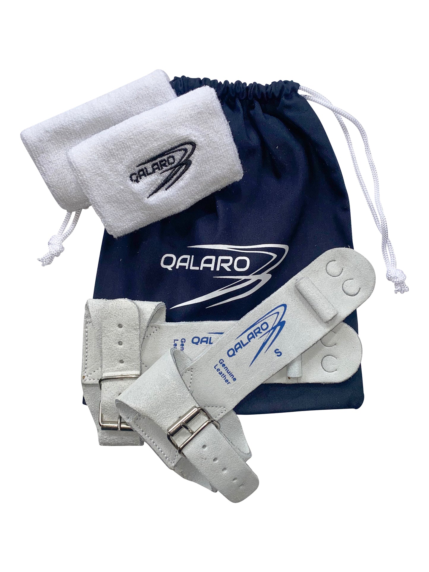 QALARO Single Buckle STRAIGHT CUT / SOFT Grips Set