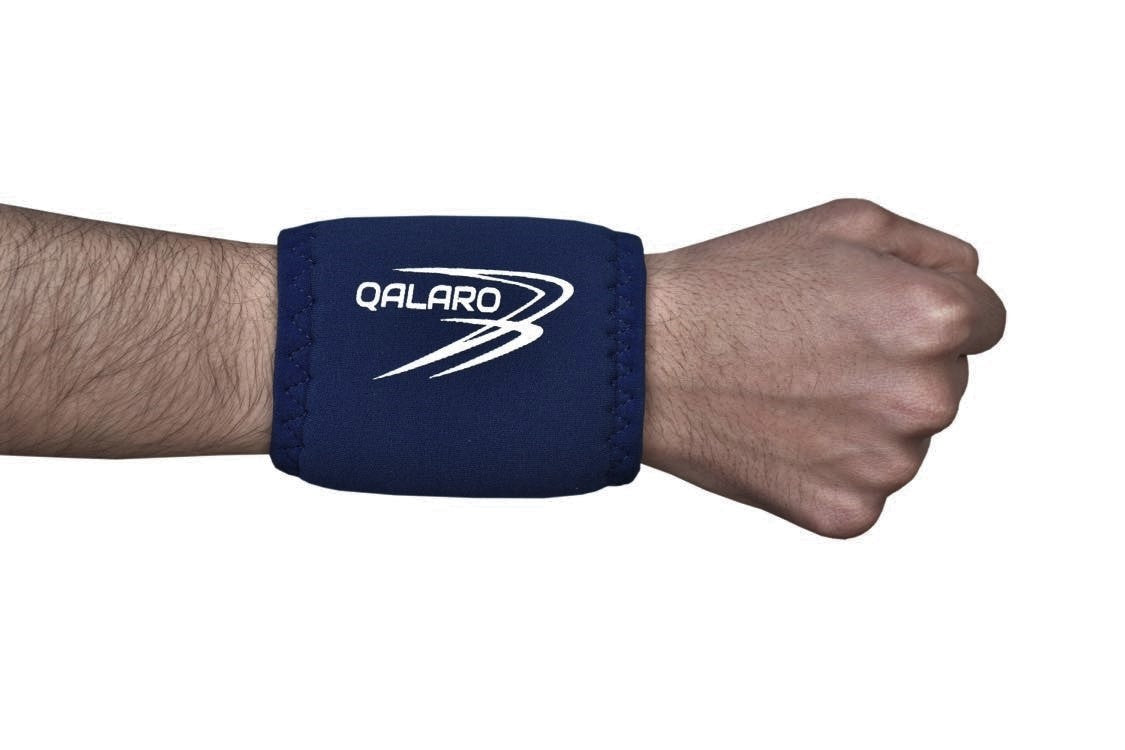 QALARO Neoprene Wrist Bands (Pair)